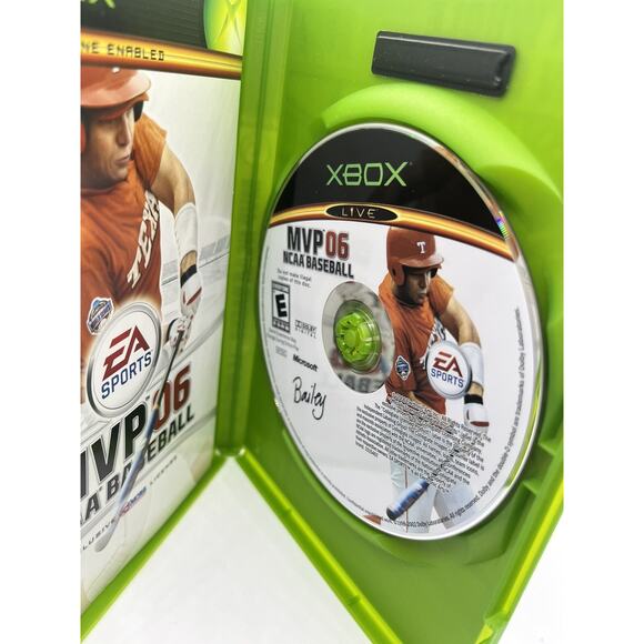 MVP 06 NCAA Baseball (Microsoft Xbox, 2006) CIB Complete Tested - Picture 5 of 15